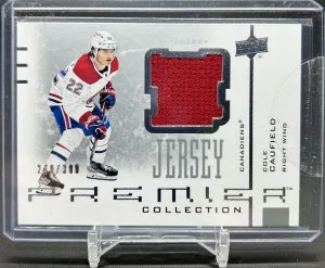2021-22 Premier Hockey Cole Caufield Jersey Collection 240/300 #AJ-CC front